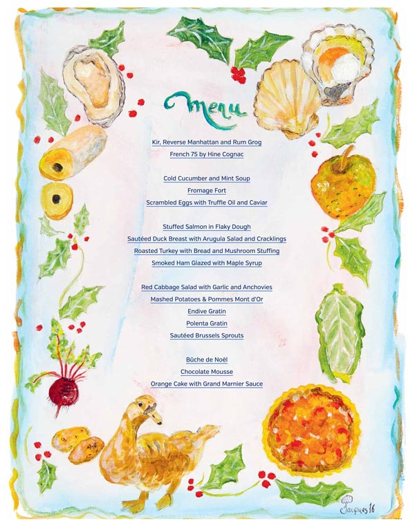 90/90 home cook menu for Winter get together