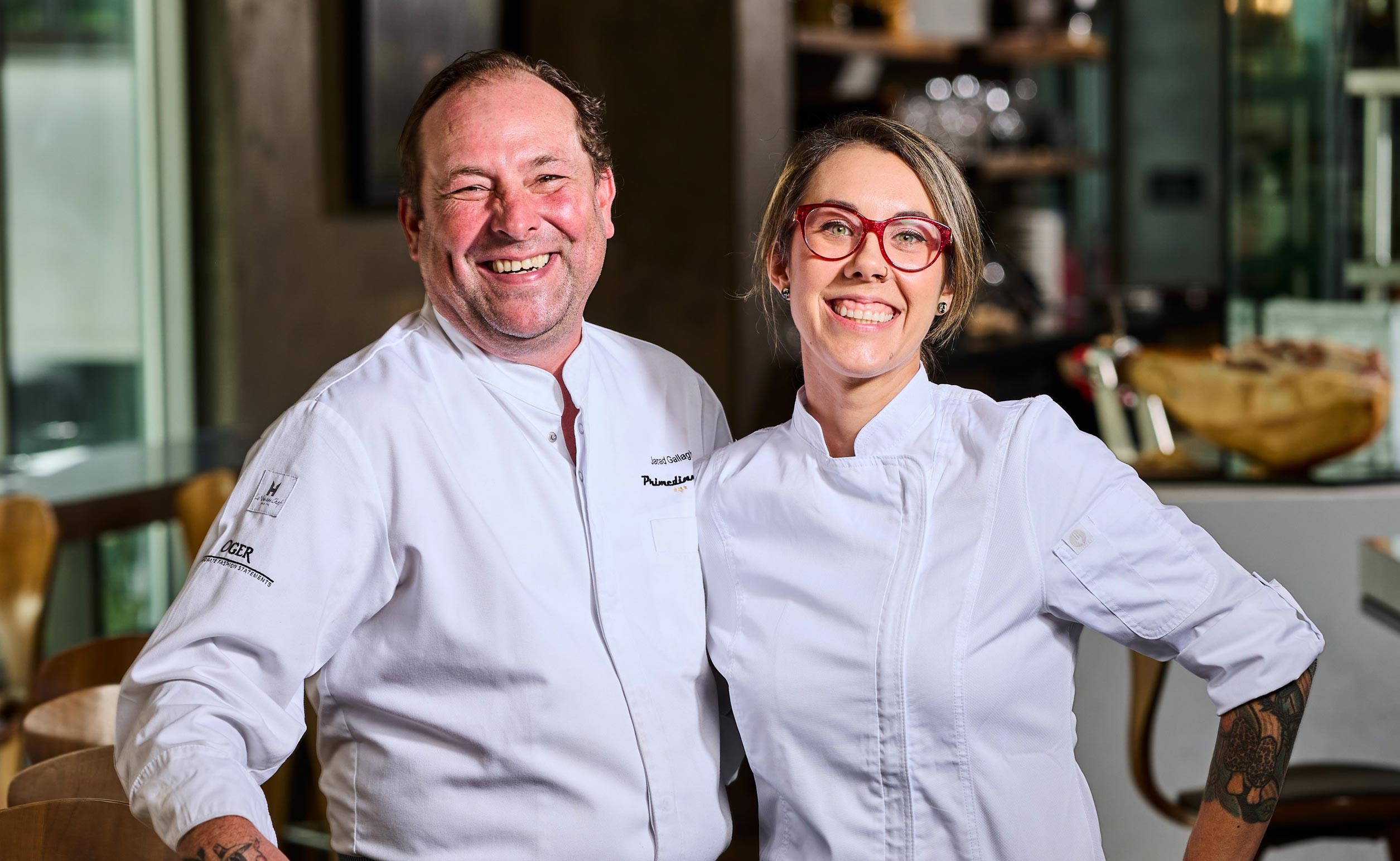 Chefs Jarad Gallagher & Aubree Arndt