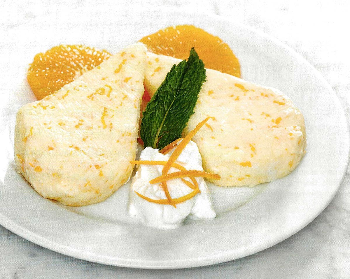 Orange Cake with Grand Marnier Sauce
