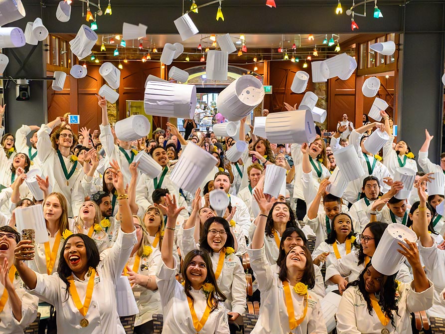 The Culinary Institute of America Students