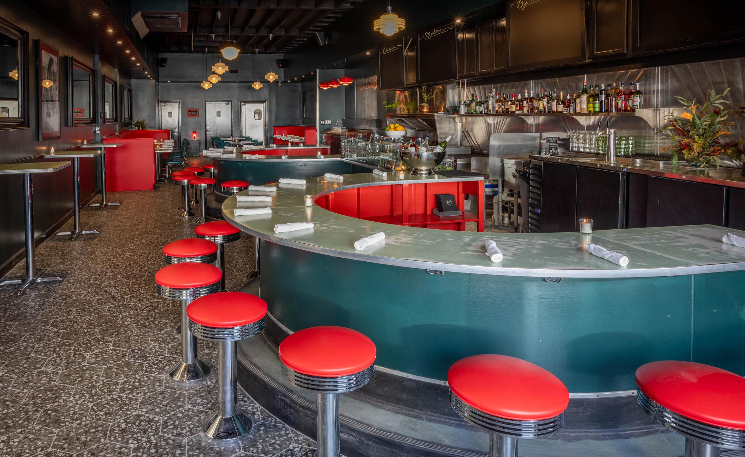 Interior, Poole's Diner