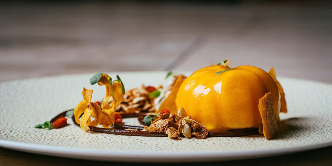 Plate of food at Intercontinental San Francisco