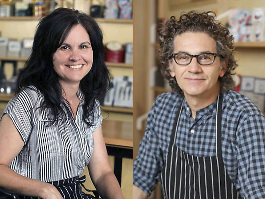 Rachel Klebaur and Jose Espinosa