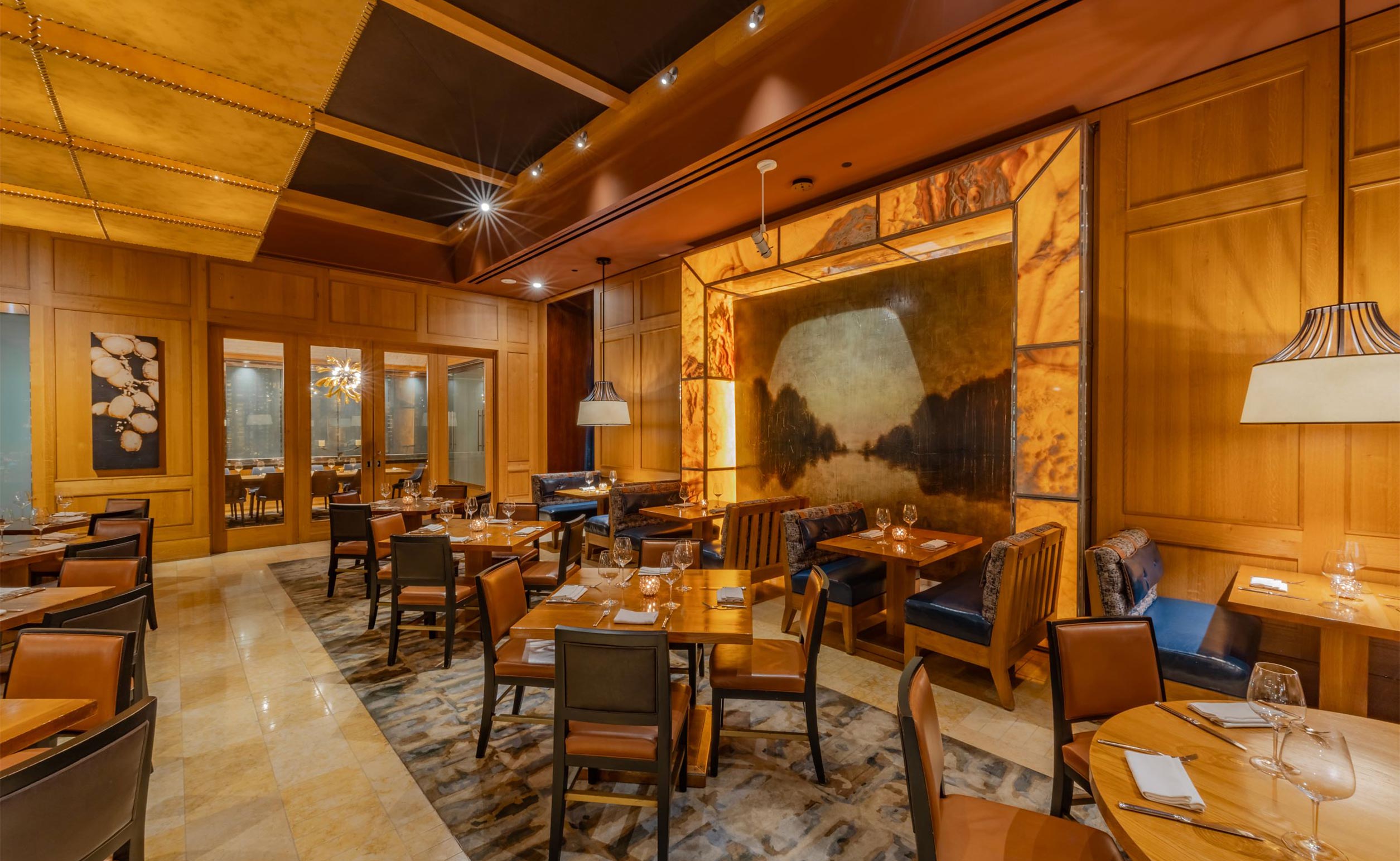 Interior, Fearing's Restaurant