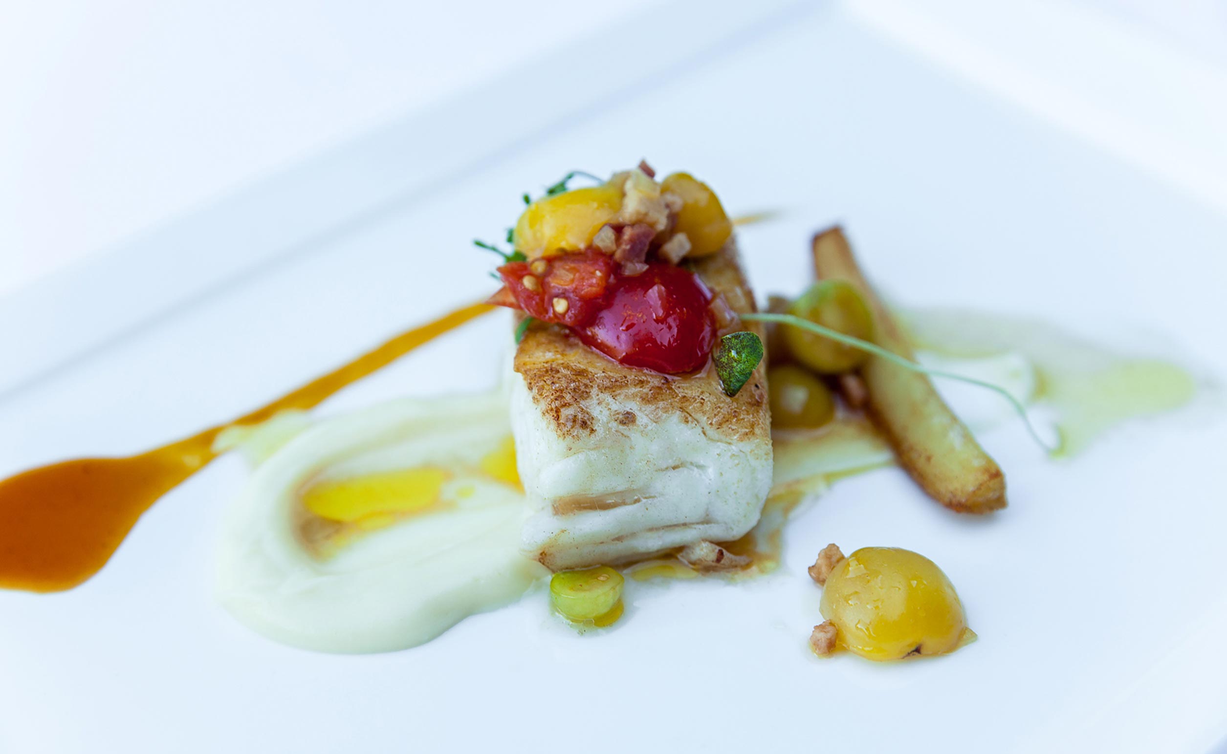 The Plumed Horse, food detail