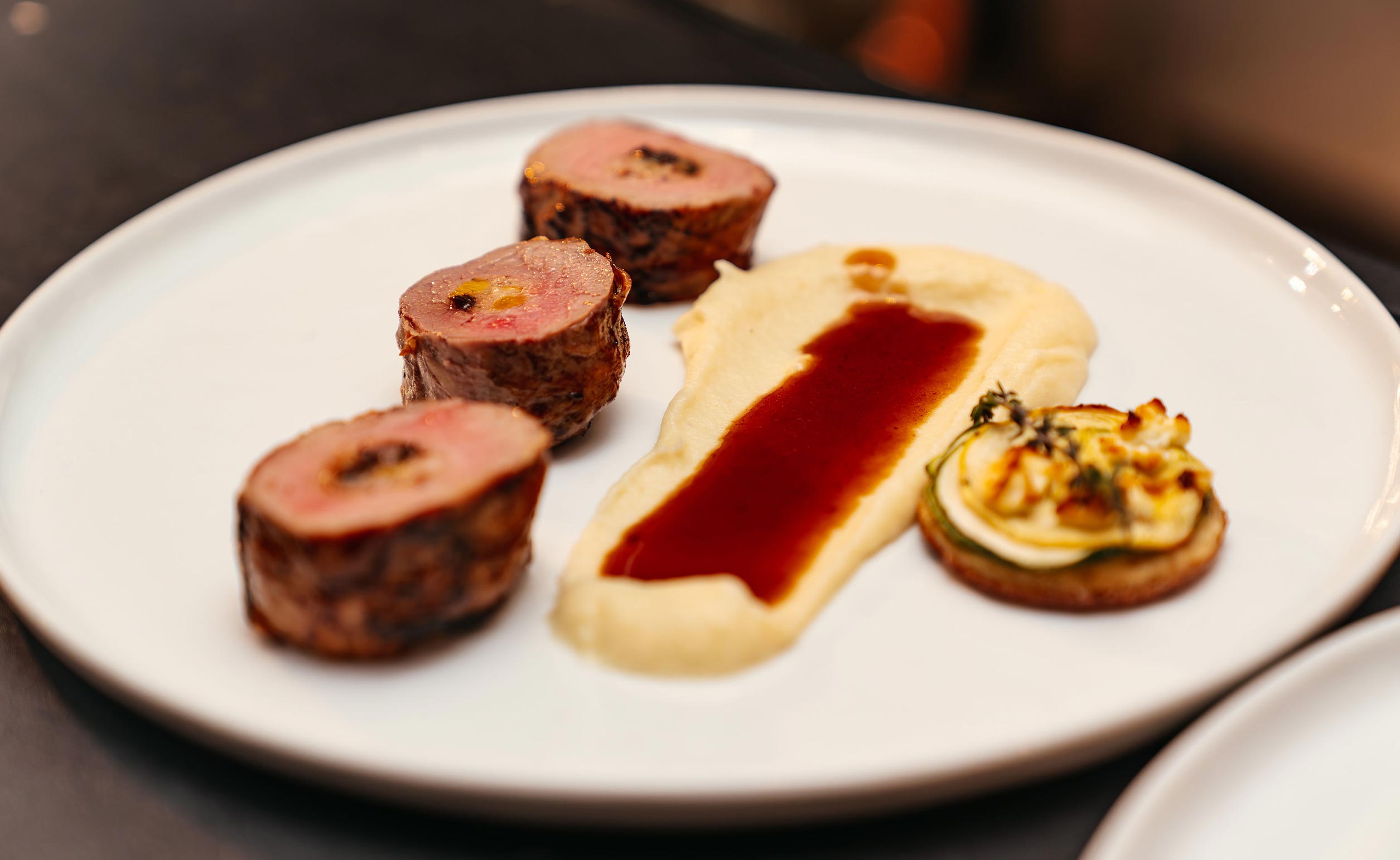 Plate of food at Fearings