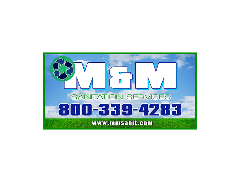 M&M Sanitation logo