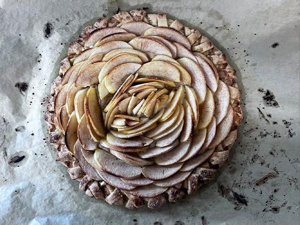 Elaborate pie at Red Wagon Plants 90/90 event